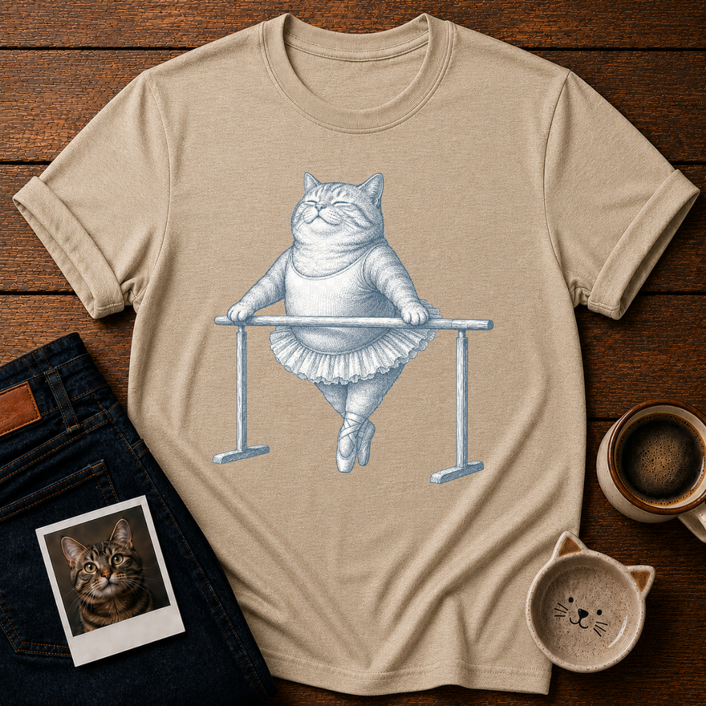 Ballet Cat Energy T-Shirt