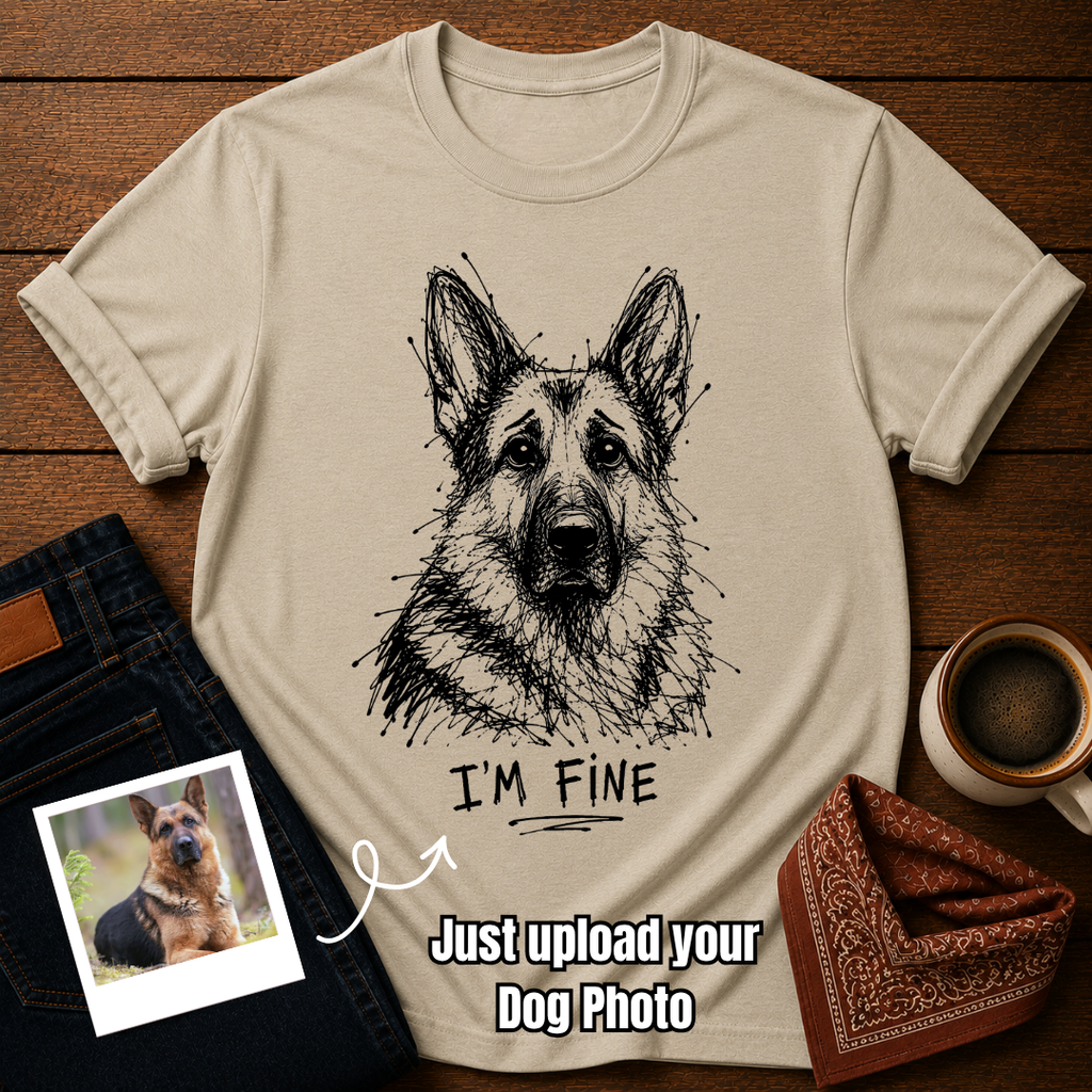 Custom I'm Fine T-Shirt