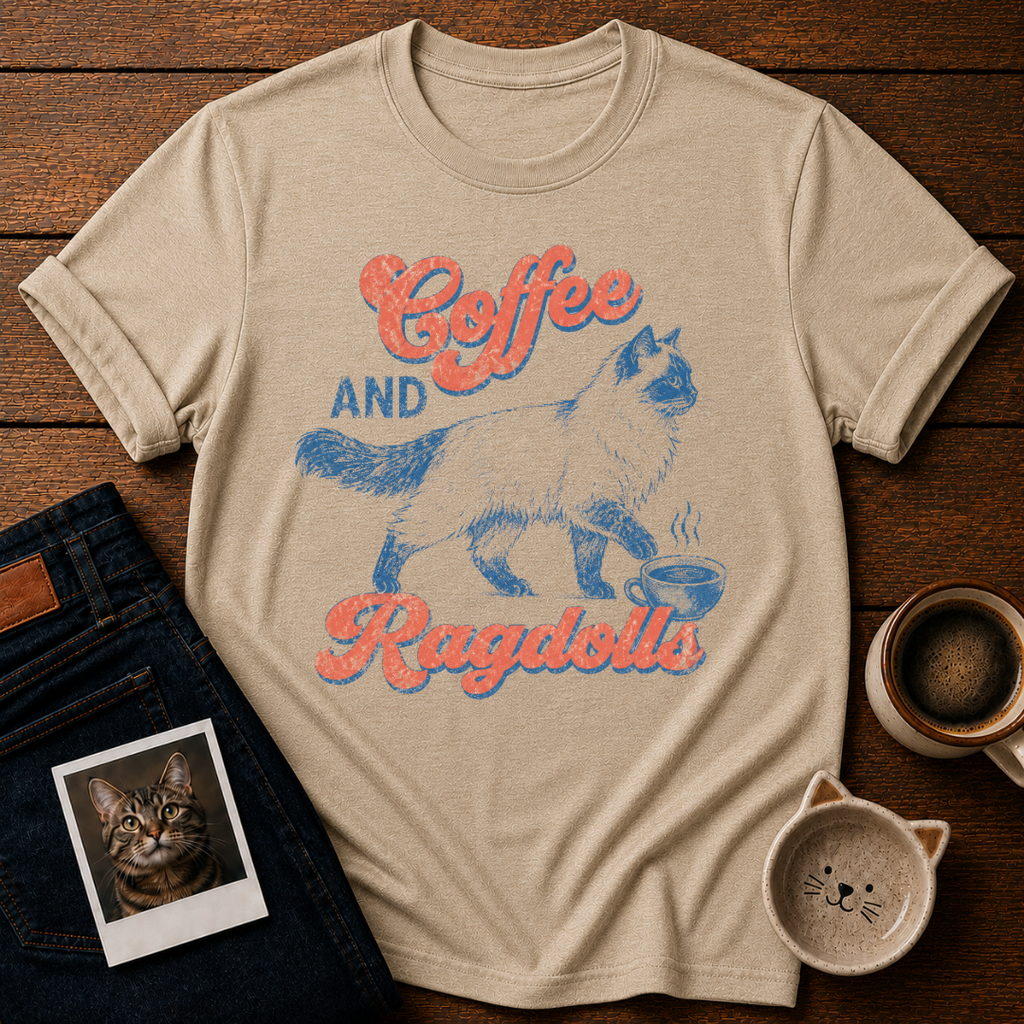 Coffee & Ragdolls T-Shirt