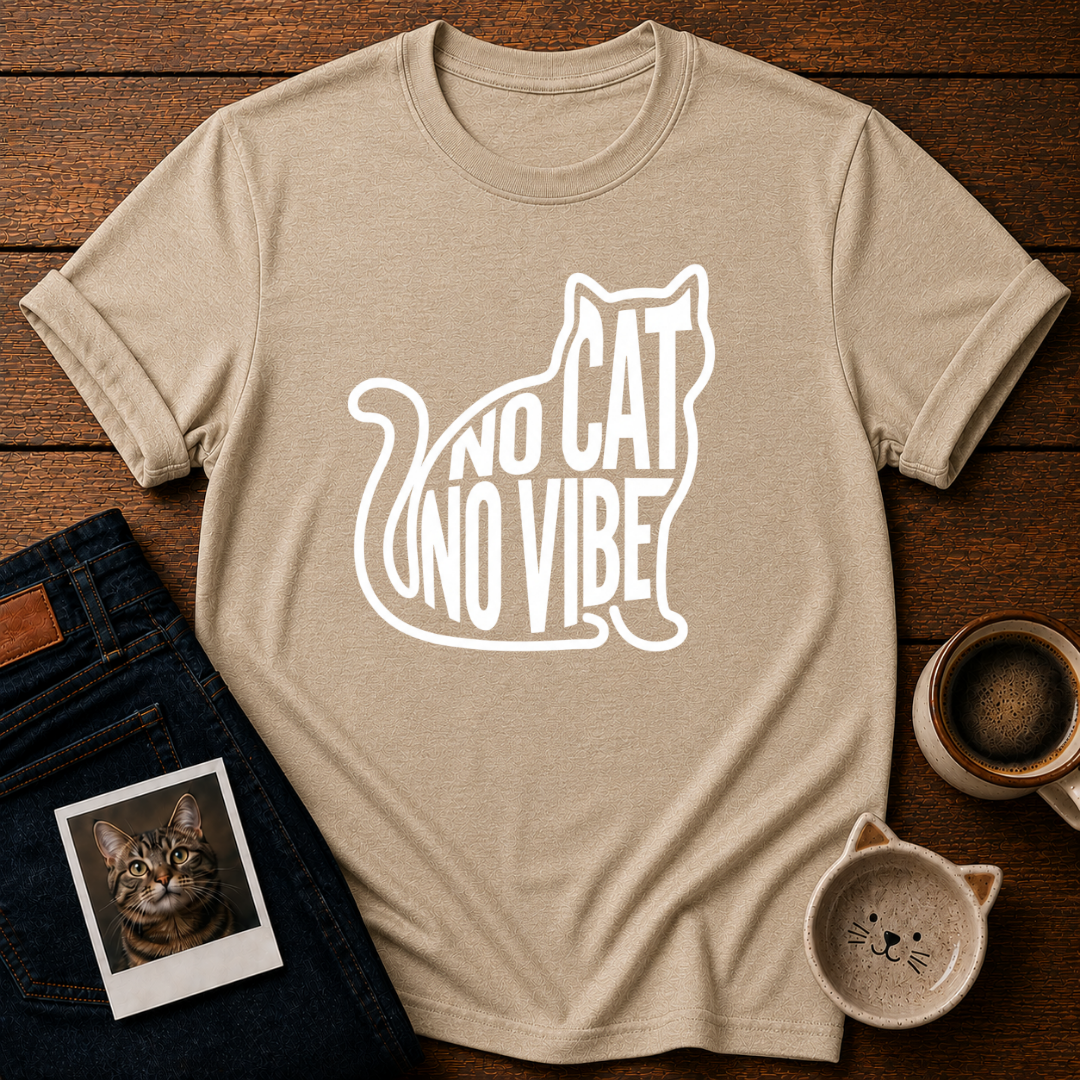 No Cat No Vibe T-Shirt