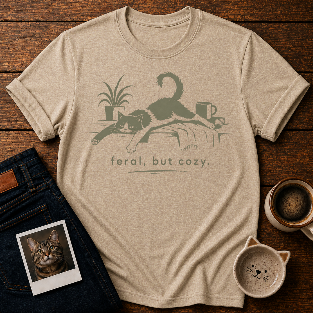 Feral But Cozy T-Shirt