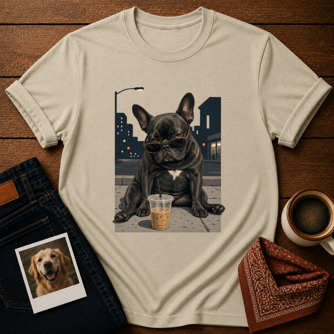Street Frenchie Coffee T-Shirt