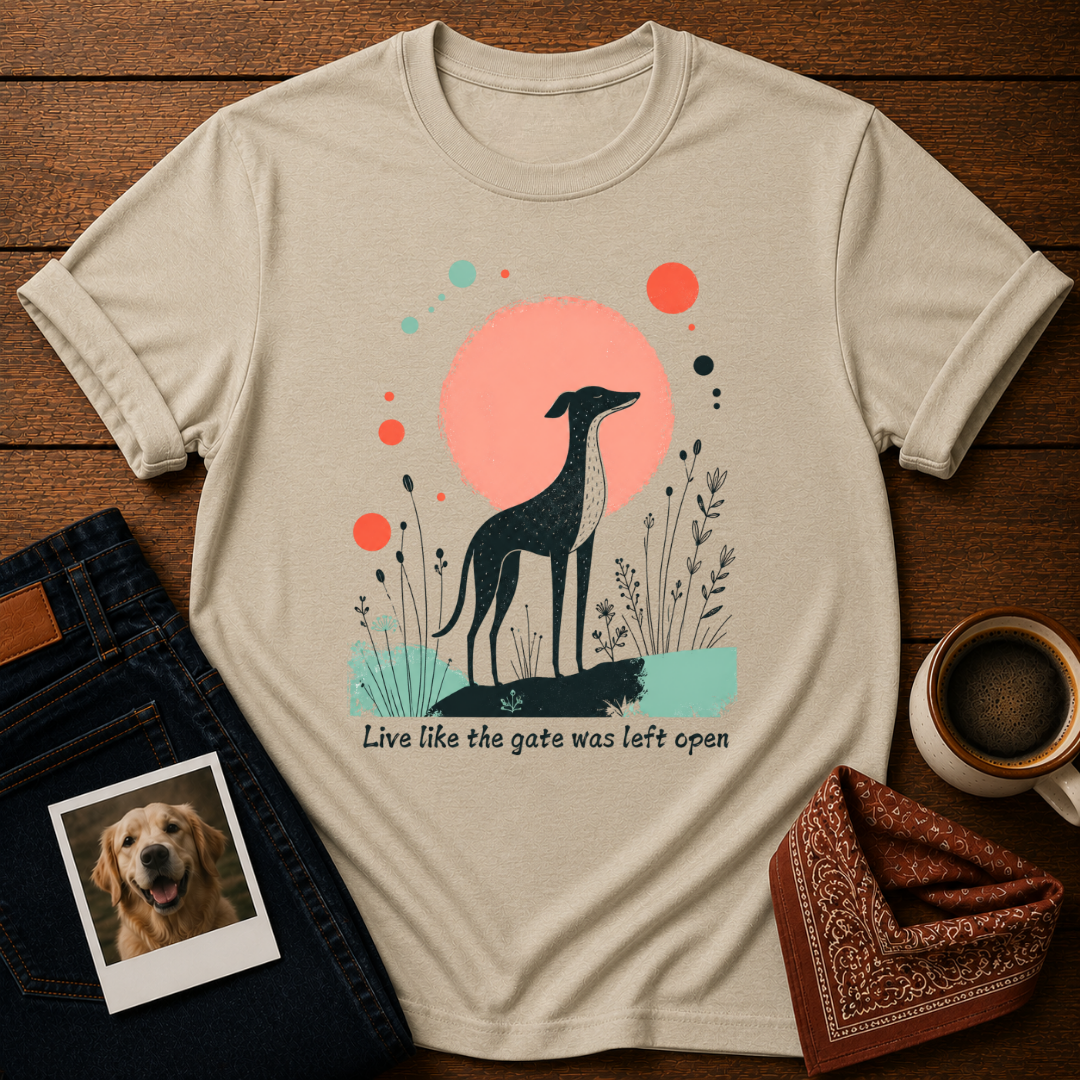 Run Free, Dog Style T-Shirt