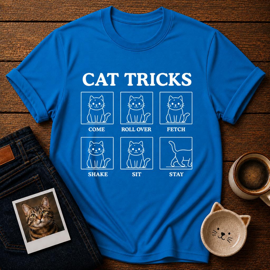 Cat Tricks Don’t Work T-Shirt