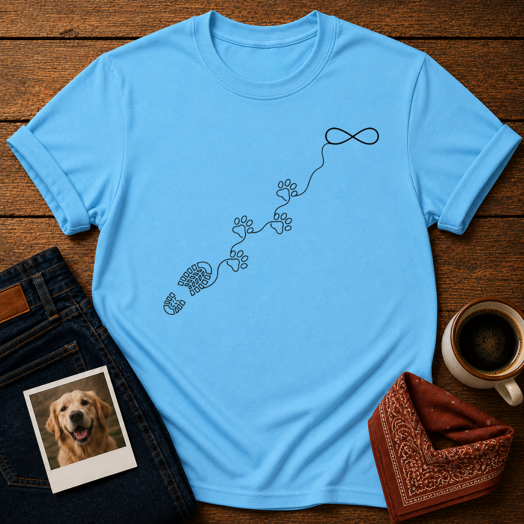 Pawprints Never Leave T-Shirt