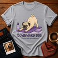 Downward Dog Pug T-Shirt