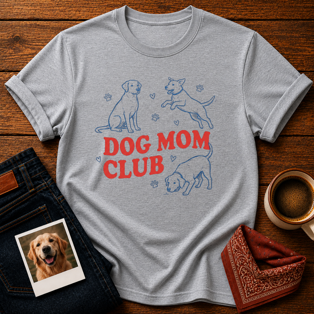 Dog Mom ClubT-Shirt