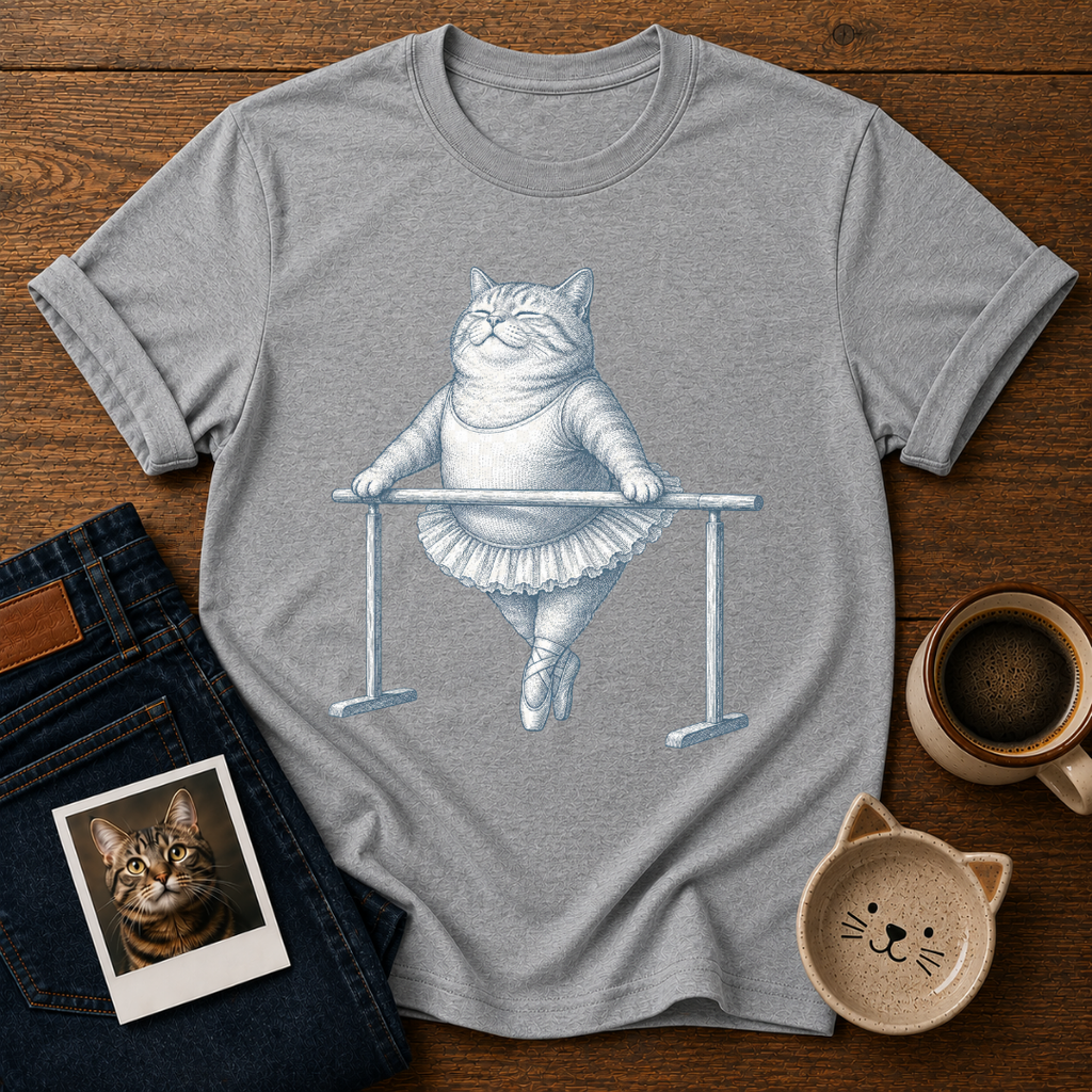Ballet Cat Energy T-Shirt