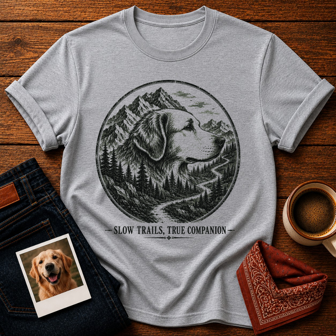 Slow Trails Dog T-Shirt
