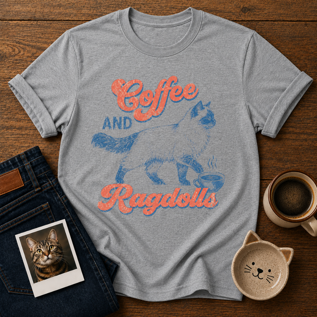 Coffee & Ragdolls T-Shirt