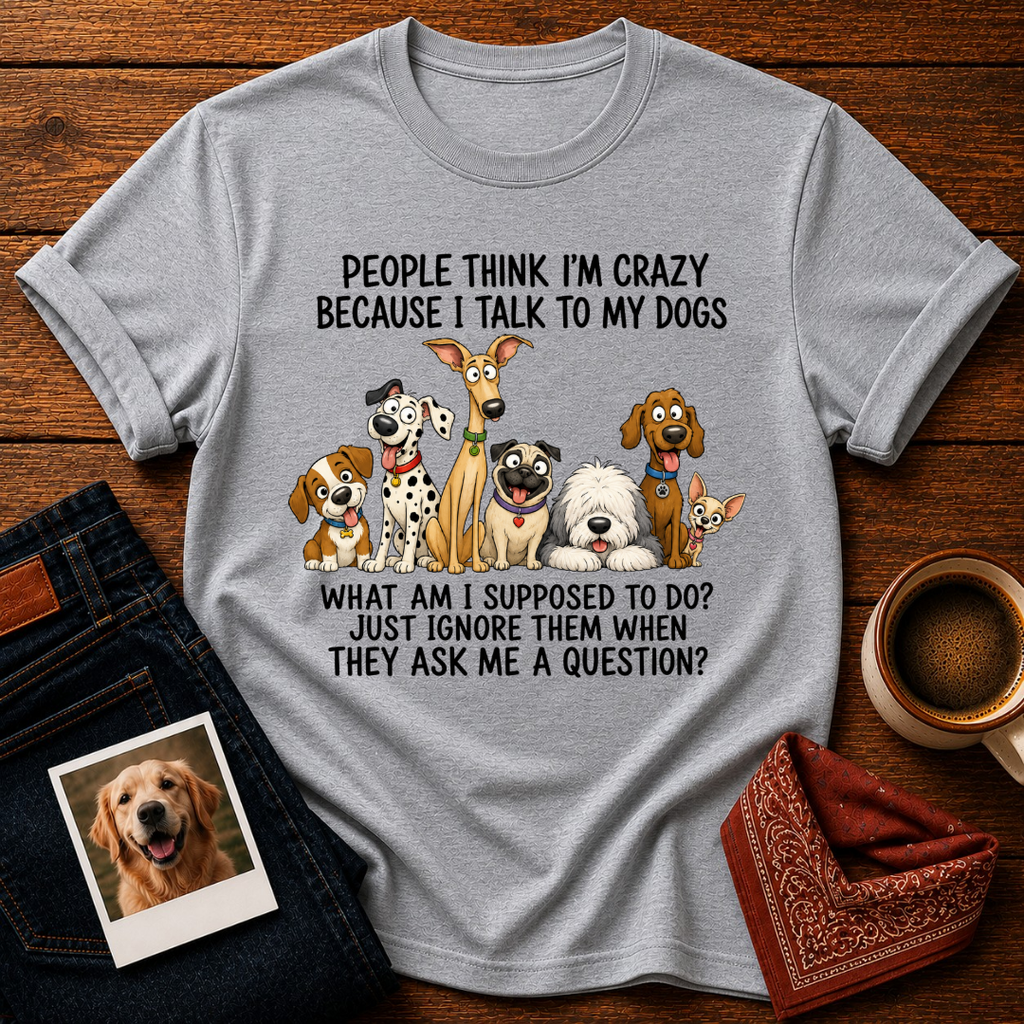 Fluent In Dog T-Shirt