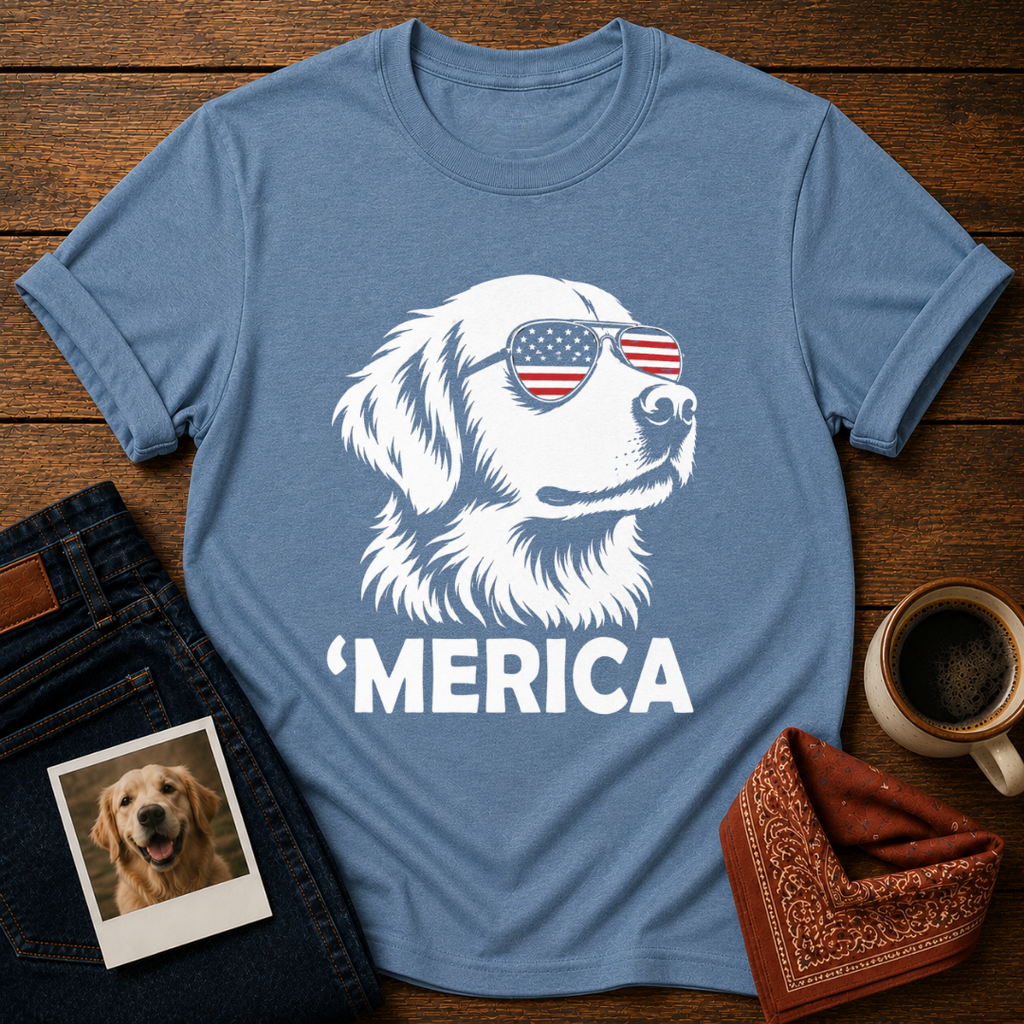 ’Merica, But Make It Dog T-Shirt