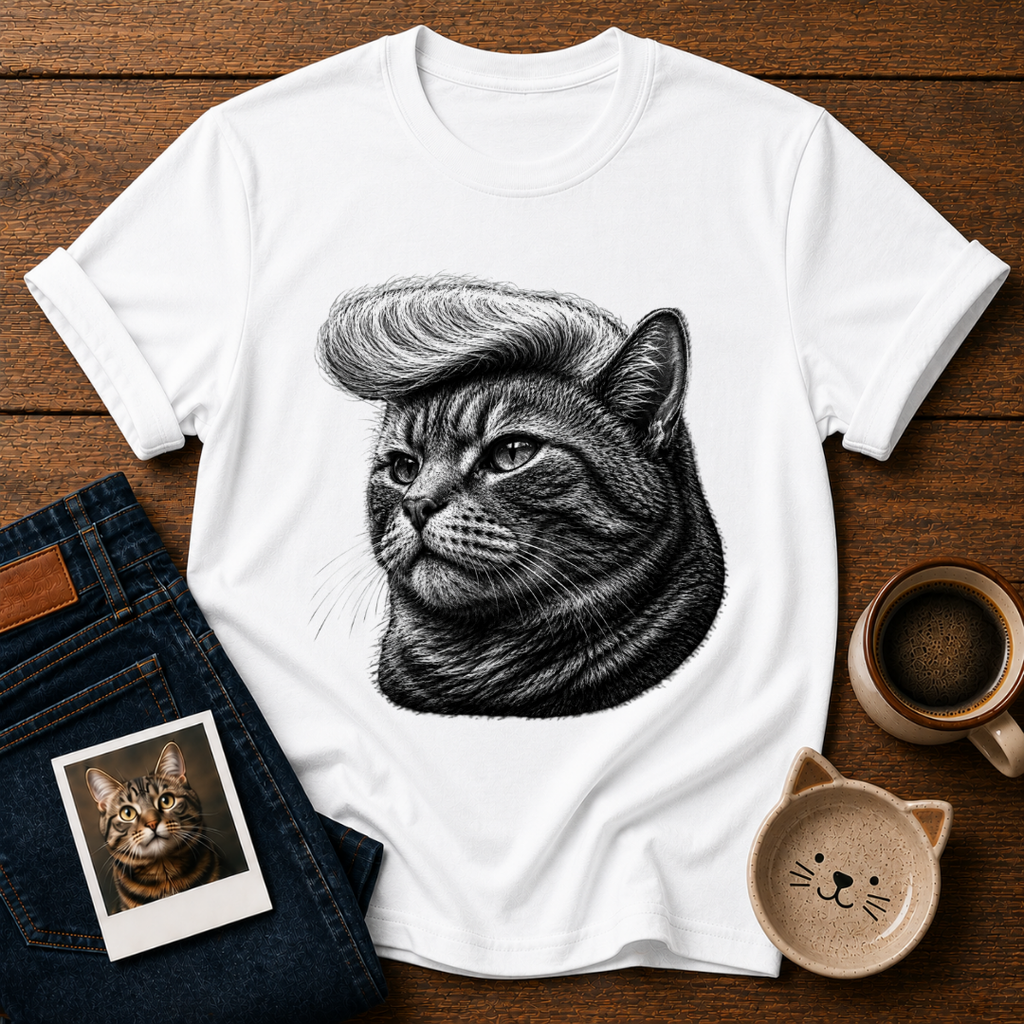 Feline President T-Shirt