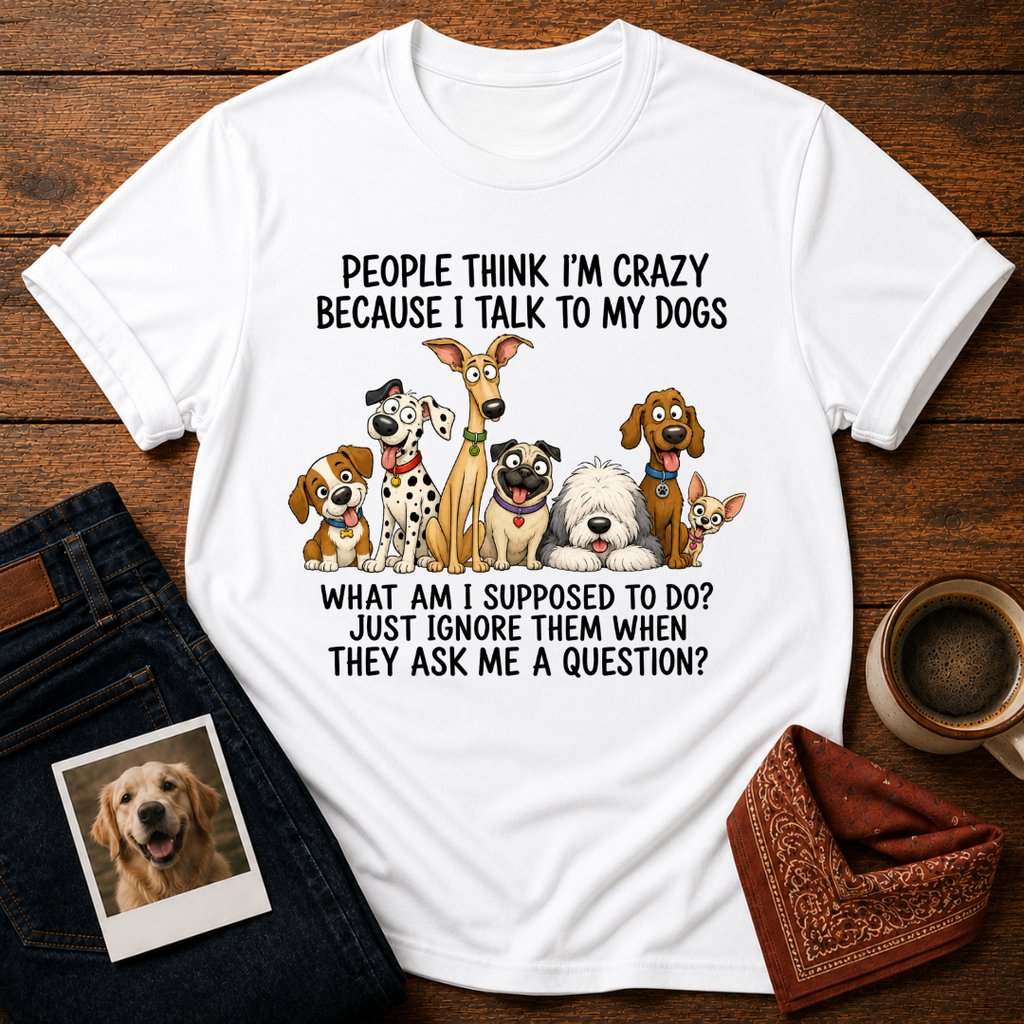 Fluent In Dog T-Shirt