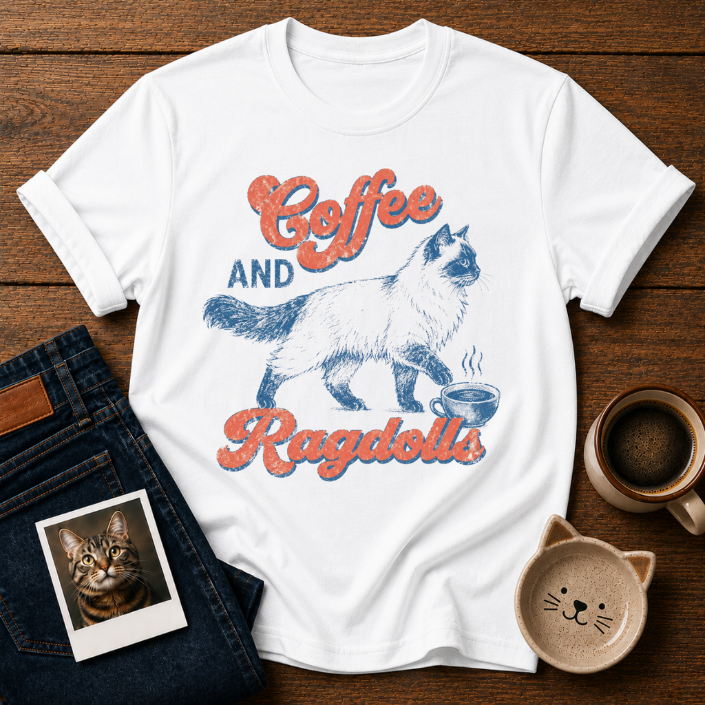 Coffee & Ragdolls T-Shirt