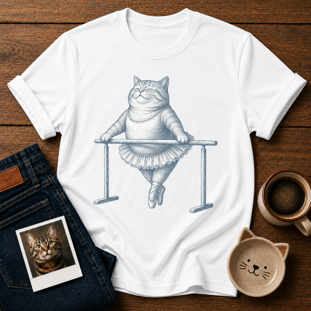 Ballet Cat Energy T-Shirt