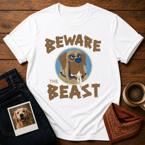 Baseball Beast Dog T-Shirt