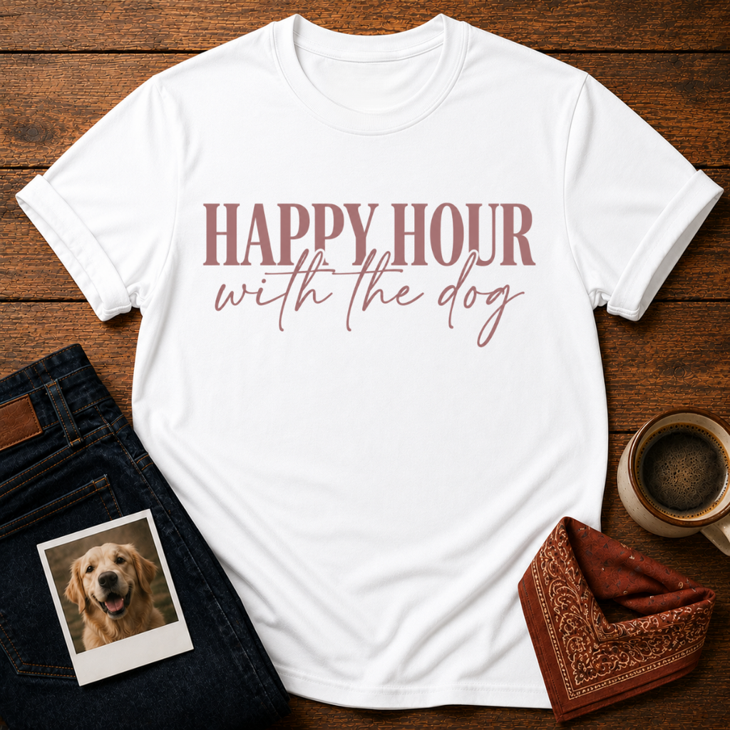 Happy Hour With The Dog T-Shirt