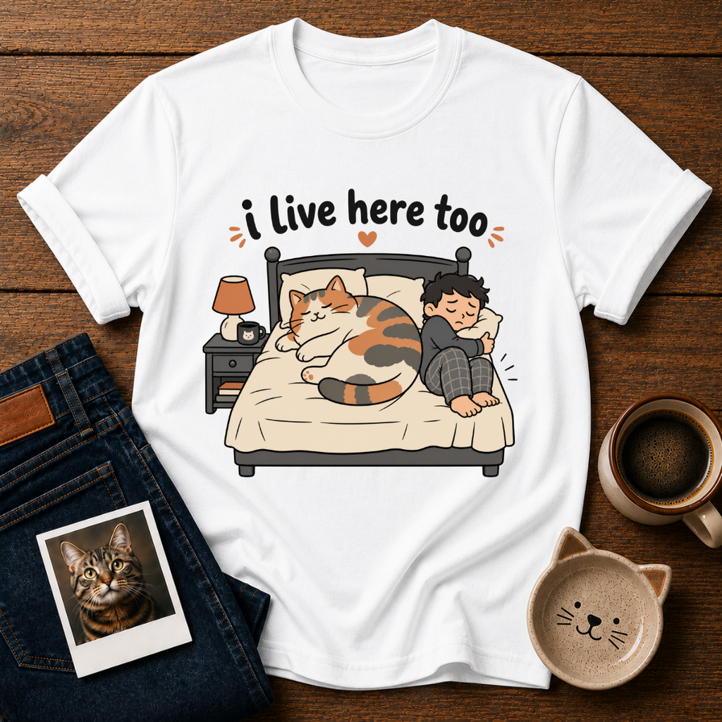 I live here too T-Shirt