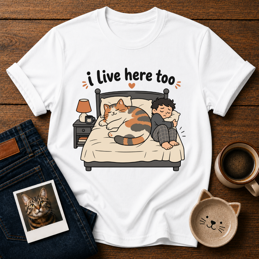 I live here too T-Shirt