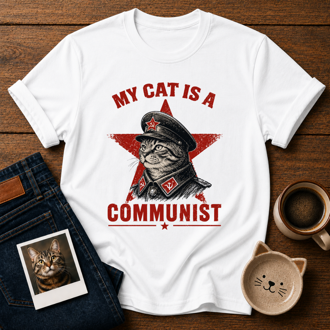 My Cat Is a Communist T-Shirt